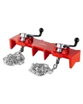 Uimoso Pipe Welding Vise 1/2" To 8" Clamp W/ Dual Chains & Handles. Fixed Price $50.39.