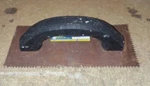 V Notch Trowel A-4 By Qep Co. 3/16" X 5/32" Tile Plasterer Mason Hand Tools. Fixed Price $10.00.