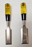 Great Neck 1047 & 1048 1-1/4" 1-1/2" Professional Wood Chisels Made In U.s.a.. Fixed Price $19.95.