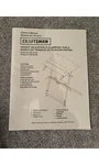 Craftsman Clamping Table 695.65796 Manual Sears Roebuck & Co. Fixed Price $17.99.