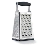 Cuisipro 4-SIDED Stainless Steel Box Grater With Handle Etched Blades. Fixed Price $50.01.