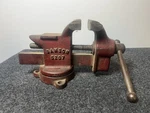 Samson 5207 Bench Vise Swivel Base Cast Iron Vintage Usa Shop Tool. Fixed Price $79.87.