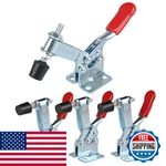 E-ting 4PCS Hand Tool 201B Toggle Clamp 198LBS Antislip Red Horizontal. Fixed Price $17.64.
