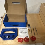 Kreg Deck Jig Concealed Fastening System Plastic Blue/red 7PC. Fixed Price $25.00.