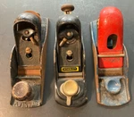 Three Vintage Stanley Planes: G12-020 England, 220 Usa, G12-247. Fixed Price $49.99.