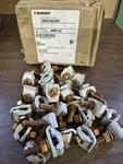 QTY-25 Burndy GB26T4G3CB1 Tin Plated Grounding Clamps. Fixed Price $189.95.