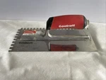 Goldblatt Notched Trowel 11 X 4.5 G02362, 1/4 Inch Notch. Nos. Fixed Price $23.00.