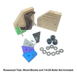 Stanley Plane Tote Drilling Jig Angle Blocks With Knobs And Thrust Bearings. Fixed Price $19.95.