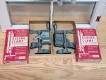 2 New Old Stock Vintage Sears Craftsman Gluing Clamps No. 9-6674 Original Boxes. Fixed Price $30.00.
