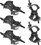 5 Pcs Dual 360 Degree Swivel Clamp For F24 Truss, Fits 1-1/4"-1-3/8" Black. Fixed Price $40.68.