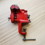 Vintage Red Bench Clamp On 3" Vise Anvil Gunsmith Jewelry Hobby 5247 Japan Sears. Fixed Price $29.99.