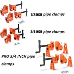 Pony Pipe Clamps 3/4 INCH/1/2 2-PACK 52/50WOOD Gluing Fixture. Fixed Price $35.97.