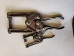 Knu-vise P-400 & P-1200 Welding Tools Vintage Hand Clamp. Fixed Price $27.99.