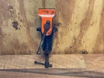 Small Vint. Stanley Anvil Clamp On Bench Vise Gunsmith Tool 1 5/8 Wide Jaws. Fixed Price $32.99.