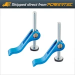 Powertec Aluminum Cam Clamp 5/16"-18 Threaded Insert Hold-down 2PCS 71165. Fixed Price $17.99.