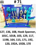 SET#71 - 18 Piece Heavy Duty Auto Body Frame Machine Pulling Tools & Clamps. Fixed Price $299.00.