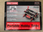 New Craftsman Portable Hobby Adjustable Clamping Bench Wood Workstation. Fixed Price $56.23.