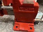 Vintage Wilton 594-2 Flip-grip Vise 4" Jaw Wood Metal Pipe Box & Paint Damage. Fixed Price $93.74.