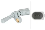 Hella Sensor, Wheel Speed 2-PIN Connector Rear Axle 6PU012806-971. Fixed Price $40.88.