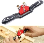 Swpeet 10'' Adjustable Spokeshave With Flat Base, Metal Blade Hand Tool.... Fixed Price $14.66.