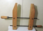 Craftsman 19" Adjustable Wood Handscrew Clamp. Fixed Price $12.99.
