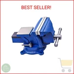 Wflnhb 5" Bench Vise Table Top Clamp Press Locking Swivel Base Heavy-duty Fit Fo. Fixed Price $66.98.