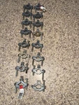 New Lot Halex 16010B 1/2" To 1" Zinc Ground Rod Tubing Clamps 6103204. Fixed Price $19.99.