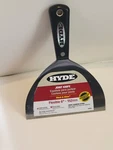 Hyde Tools 02850 Black & Silver Flexible Joint Knife, High Carbon Steel, 6" New. Fixed Price $13.76.