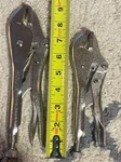 2 Pc New Mac Tools Locking Straight Jaw Plier Set. Fixed Price $48.50.