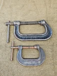 Samson Williams 404 402 4" 2" Deep Throat C-clamp Screw Vise Usa. Fixed Price $28.50.