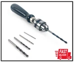 Qwork Pin Vise Hand Drill Bits, Micro Mini Twist Set, Ideal. Fixed Price $12.65.