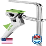 Festool 491594 Quick Clamp For Mft And Guide Rail System 5/8 168MM Fs-hz 160. Fixed Price $90.00.