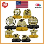 Eye-catching 9PC Graduation Centerpieces Class Of 2026 Celebration Decor. Fixed Price $15.26.