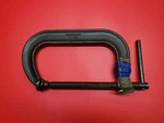 Armstrong 78-406 C-clamp 6" Deep Throat Full Screw W/ Tool Tether Usa. Fixed Price $49.99.