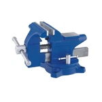 Irwin 4.5" Steel Workshop Bench Vise Swivel Base. Fixed Price $81.01.