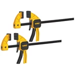 6 In. 100 Lbs. Trigger Clamp Set (2 Piece) With 2.43 Throat Depth. Fixed Price $41.75.