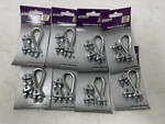 Secureline 7300CL Thimble & Clamp 1/8-INCH For Cable/rope, Sets. Fixed Price $17.99.