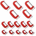 Wideskall 15 Pieces Heavy Duty Malleable Clamp Set. Fixed Price $49.26.