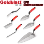 Goldblatt 6PCS Masonry Hand Tool Set Brick Trowel Pointing Margin. Fixed Price $43.69.