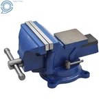 5" Heavy Duty Steel Bench Vise With Anvil Swivel Table Top Clamp Locking Base. Fixed Price $50.42.