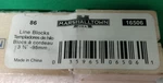 Wood Line 86- Set Of Blocks/ Marshalltown Usa 16506 3-3/4" (95MM). Fixed Price $8.25.