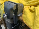 Craftsman Usa 5247-2 Hobby Bench Vise, 2-1/2" Jaws, Anvil, 2-1/4" Opening. Fixed Price $19.50.