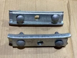 Qty 2 Maclean Curverd 3 Bolt Cable Suspension Clamp 1/4 To 7/16 SI-1755. Fixed Price $19.99.