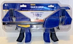 Irwin Quick-grip Clamps, One-handed Mini Bar, 6-INCH 4-PACK Model # 1964758. Fixed Price $30.00.