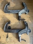 Pair Of Carver Clamps No T186 Welding Positioning Rack 6" Metal Working Tool. Fixed Price $90.00.