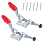 Heavy-duty Push-pull Quick-release Toggle Clamps, 301A With 99 Lbs.... Fixed Price $17.62.