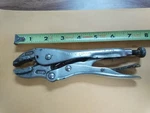 Mac Tools MLP7CJ 7" Curved Jaw Locking Pliers Vise Grip W/ Wire Cutter. Fixed Price $22.00.