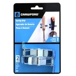 Crawford SG2 Steel Zinc Lbs. Capacity Spring Grip Broom Holder 2.5 In.. Fixed Price $8.17.