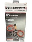 Pittsburgh Multi Use Transfer Pump Kit 63144 Oil Gas Fluid Siphon Hoses. Fixed Price $19.99.