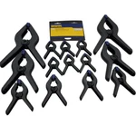 Spring Clamp Set Irwin Sturdy Assorted Sizes 14 Piece -1901246 -new Abs Plastic. Fixed Price $18.99.